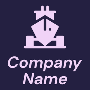 Shipyard logo on a Violent Violet background - Automóveis & Veículos
