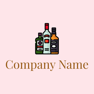 Liquor on a Misty Rose background - Comida & Bebida