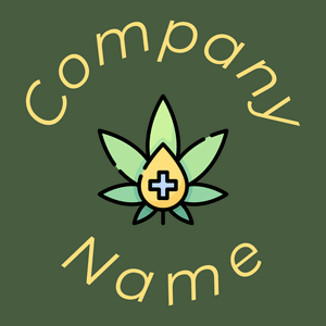 Marijuana logo on a Tom Thumb background - Medizin & Pharmazeutik