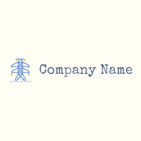Electric tower logo on a Ivory background - Construção & Ferramentas