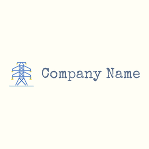 Electric tower logo on a Ivory background - Construção & Ferramentas