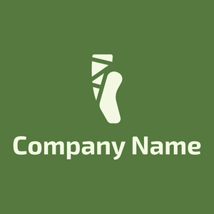 Ballet logo on a Fern Green background - Spelletjes & Recreatie
