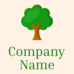 Full Tree logo on a Seashell background - Milieu & Ecologie