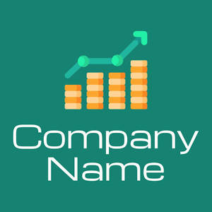 Profit logo on a Deep Sea background - Negócios & Consultoria