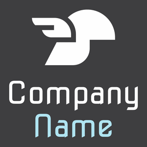 Hermes logo on a Payne's Grey background - Religious