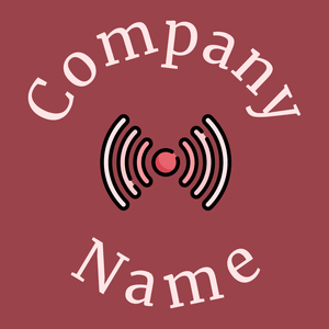 Live logo on a Roof Terracotta background - Comunicaciones