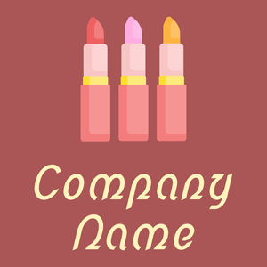 Lipsticks logo on a Sante Fe background - Mode & Beauté