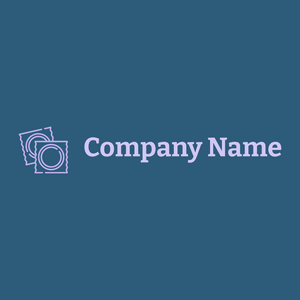 Condom logo on a Venice Blue background - Medizin & Pharmazeutik