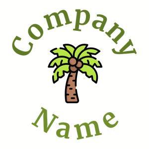 Coconut tree on a White background - Essen & Trinken