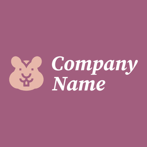 Chipmunk on a Turkish Rose background - Animali & Cuccioli
