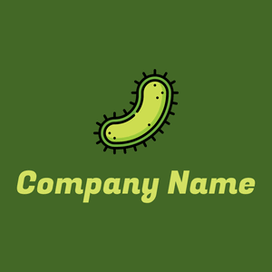 Protist on a Green Leaf background - Medical & Farmacia