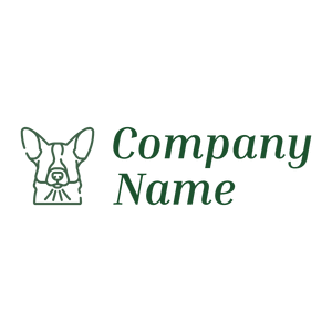 Corgi logo on a White background - Animali & Cuccioli