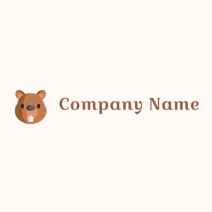 Brandy Punch Beaver on a Seashell background - Tiere & Haustiere