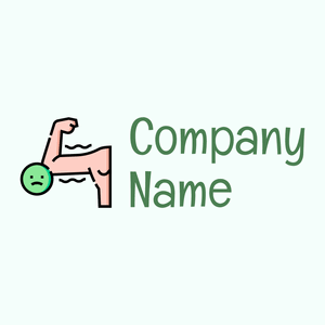 Weakness logo on a Mint Cream background - Medical & Farmacia