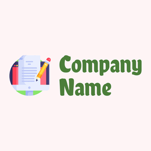 Copywriting logo on a Snow background - Entreprise & Consultant