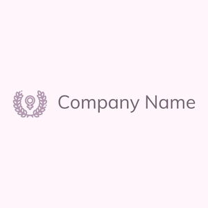 Feminism logo on a Lavender Blush background - Communauté & Non-profit