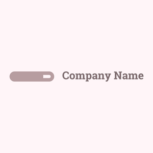 Loading logo on a Lavender Blush background - Computer
