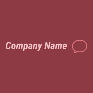 Speech bubble logo on a Well Read background - Comunicaciones