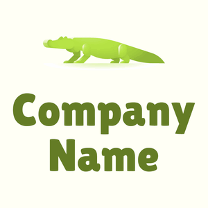 Crocodile on a Ivory background - Tiere & Haustiere