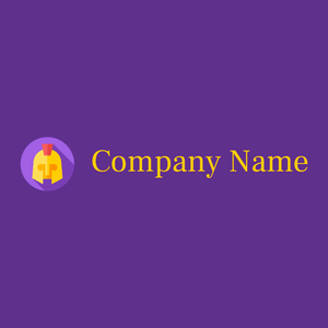 Roman helmet logo on a Kingfisher Daisy background - Arte & Intrattenimento