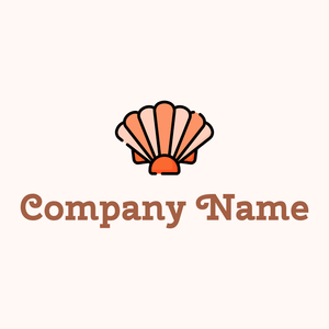 Shell on a Seashell background - Dieren/huisdieren