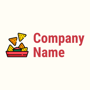 Nachos logo on a Floral White background - Food & Drink