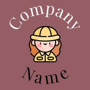 Archeologist logo on a Rose Taupe background - Entertainment & Kunst