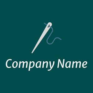 Needle logo on a Sherpa Blue background - Hospital & Farmácia