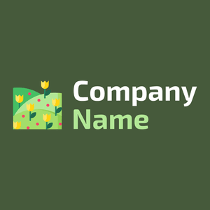 Flowers logo on a Tom Thumb background - Fiori