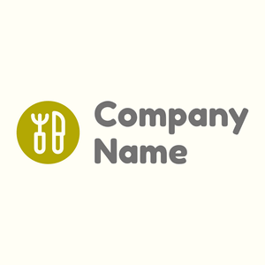 Gastronomy logo on a Ivory background - Eten & Drinken
