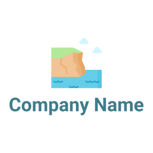 Water Cliff logo on a White background - Meio ambiente
