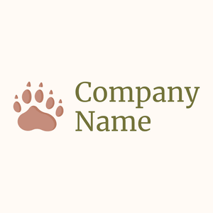 Oriental Pink Footprint on a Seashell background - Tiere & Haustiere