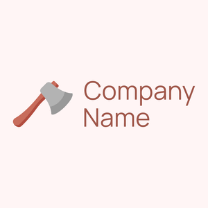 Axe on a Snow background - Abstrait