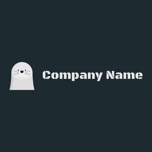 Seal logo on a Black Pearl background - Abstrato