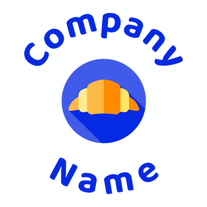 Croissant logo on a White background - Nourriture & Boisson