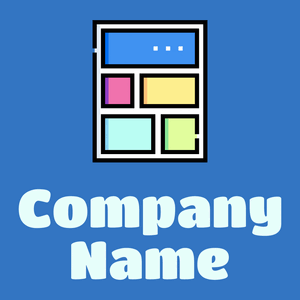 Comic logo on a Curious Blue background - Entretenimento & Artes