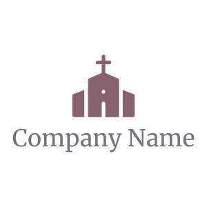 minimal Chapel on a White background - Religión