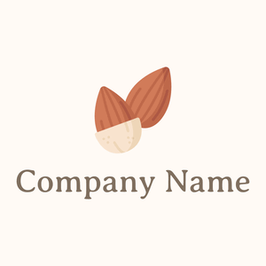 Almond on a Seashell background - Alimentos & Bebidas