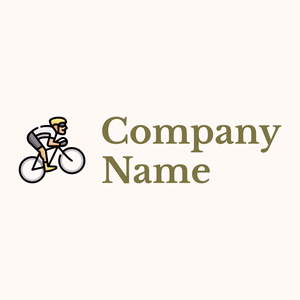 Cyclist on a Seashell background - Deportes