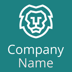 Lion logo on a Allports background - Animales & Animales de compañía