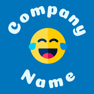 Laughing on a Navy Blue background - Arte & Entretenimiento