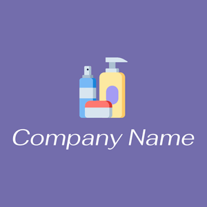 Skincare logo on a Scampi background - Moda & Beleza