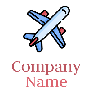 Plane on a White background - Indústrias