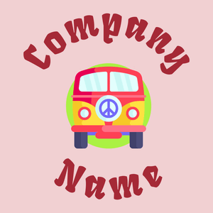 Van logo on a Cherub background - Abstracto
