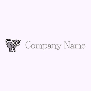 Lemur logo on a Magnolia background - Reise & Hotel