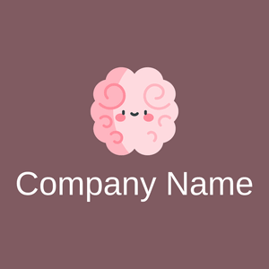 Misty Rose Brain on a Light Wood background - Medical & Farmacia