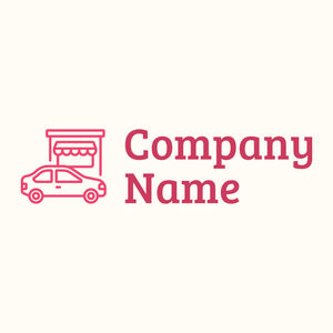 Take away logo on a beige background - Automobile & Véhicule