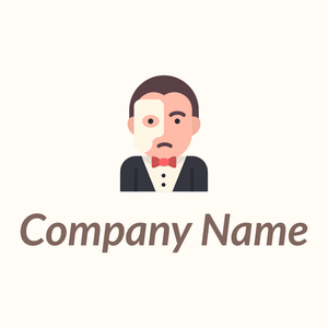 Phantom of the opera logo on a Floral White background - Divertissement & Arts