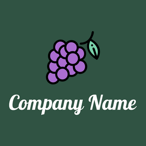 Grape on a Te Papa Green background - Comida & Bebida