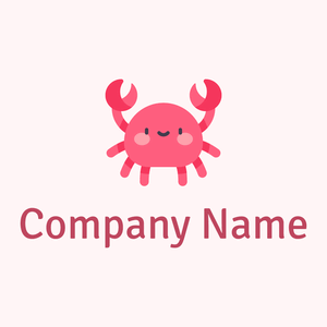 Watermelon Crab on a Snow background - Animais e Pets